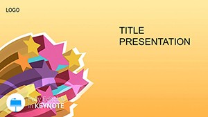 Free Star Background Keynote Template - Download Presentation