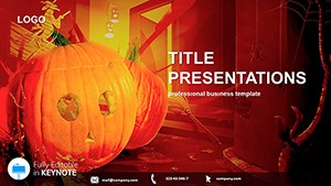 Halloween Terribly Cool Keynote Template: Presentations