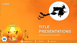 Flying Witch Keynote Template for Presentation