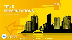 Vector Industrial City templates | Keynote Themes