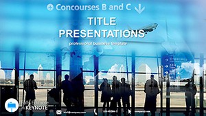Airport and Passengers Keynote templates
