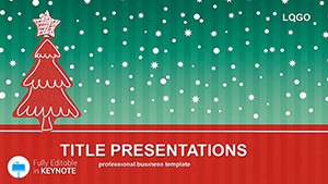 Christmas Tree for the Holidays Keynote Themes