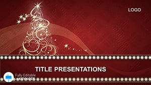 Illuminated Christmas Tree Keynote Themes