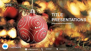 Christmas Ball and Tree Keynote Themes