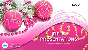 Decorations for Christmas Keynote templates