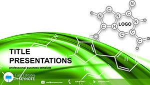 Molecular Structure Keynote templates