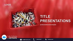Medical waste Keynote templates