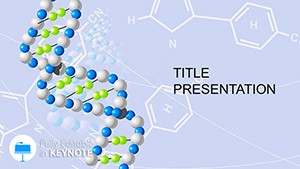 Structure Platinated DNA Keynote templates
