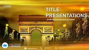 Arc de Triomphe (Paris) templates Keynote Themes