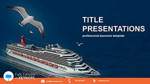 Cruise Ship templates Keynote templates