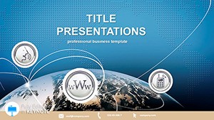 IT Communication templates Keynote Themes for presentation
