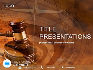 Legal Legislation Keynote templates - Themes