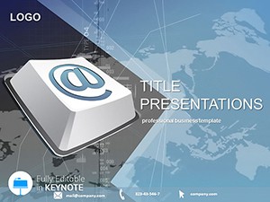 Email Communication Strategies Keynote Template: Presentations