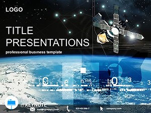 Space and Satellite Keynote templates