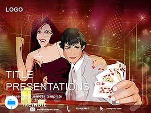 Background Casino Game Keynote Template: Presentations