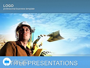 Worker and Excavator Keynote Templates
