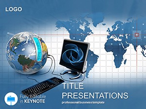 Internet World Wide Web Keynote Template: Presentations