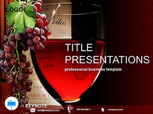 Red Wine - Festival Keynote Templates