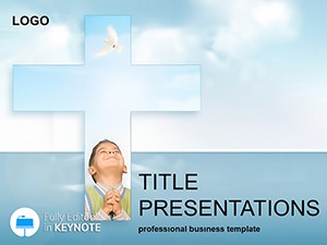 Prayer to God Keynote Templates