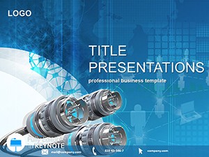 Network Connection Keynote Template - Download Now