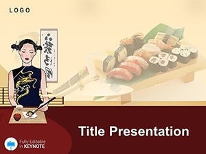 Sushi Restaurant Keynote Templates