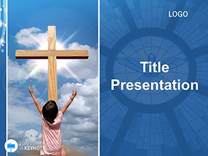 Keynote Faith and Prayer Child Template