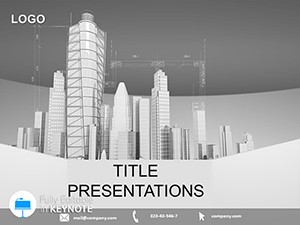 Keynote Architecture: Construction of Skyscrapers templates