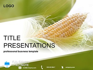 Especially the Cultivation of Maize Keynote themes and templates