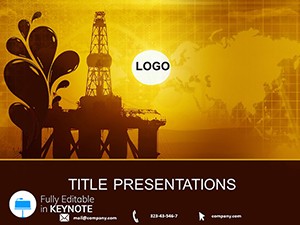 Oil Derrick Keynote Templates