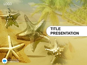 Sea Shells Tourism Keynote Template