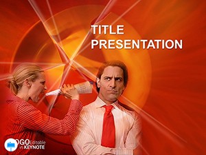 Friction Keynote Template: Dynamic Professional Edge