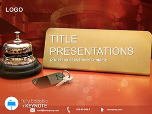 Reservation Hotel Keynote Themes - Templates