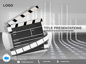 Film Studio Art Keynote Themes - Templates