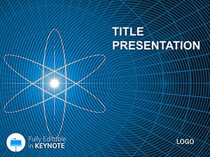 Structure of Atom Keynote Themes and Templates