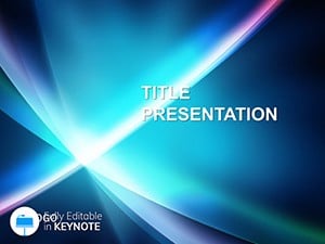 Cosmic Glow Keynote Themes and Templates