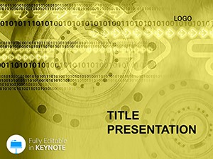Green Lace Keynote Themes - Templates