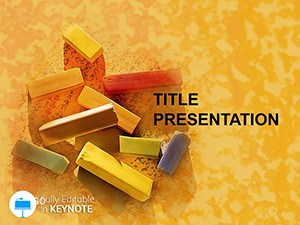 Chalk Drawing Keynote Template: Presentations