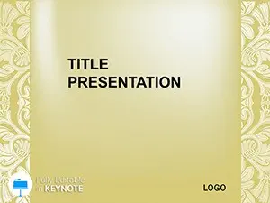 Shelf Ornament Keynote Template - Download Presentation