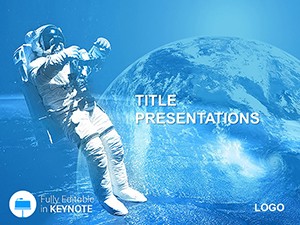 Flying in Space Keynote Themes - Templates