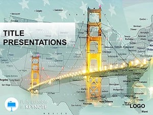 Bridges of USA Keynote Themes - templates