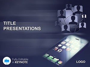 Online Social Network Keynote Template: Presentations