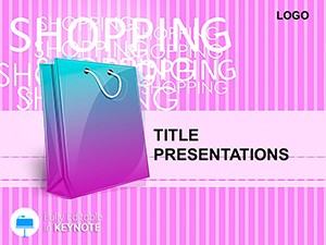 Presentations with Dynamic Shopping Keynote Template - Download