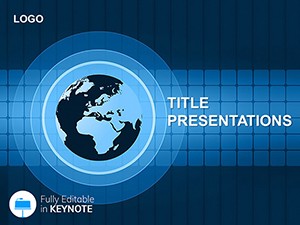 World Focus Keynote Template: Presentations