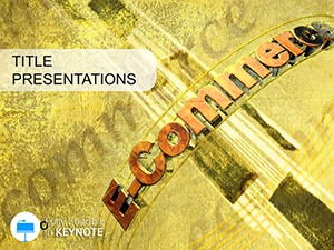 E-commerce Keynote template and Themes