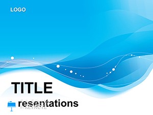 Azure Keynote Themes for Presentation