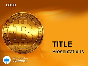 Coin Bitcoin Keynote Templates