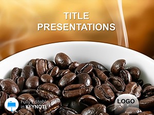 Coffee Beans Keynote Templates
