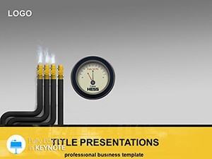 Gas Conduit Keynote templates