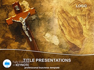Religion Christianity Keynote template for Presentation