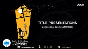 Window and Witch Keynote Template Presentation